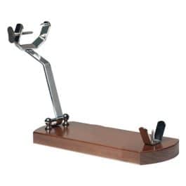 Metal and wood ham holder. Foldable