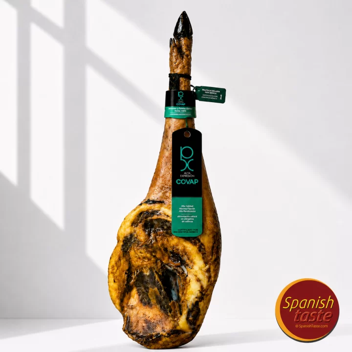 100% ibérica cebo de campo ham Shoulder Covap