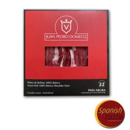 Packet of 100% iberico bellota ham shoulder Domecq 80gr