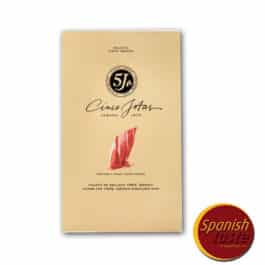 Packet of 100% iberico bellota ham shoulder 5 Jotas 80gr